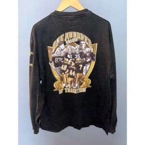 Vintage Army Navy 1999 Football‎ Long Sleeve T Shirt Hanes Beefy Tee XL